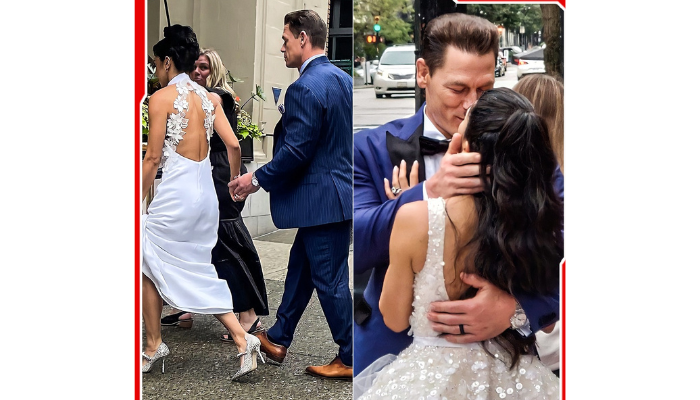 John Cena Shay Shariatzadeh Wedding Photo