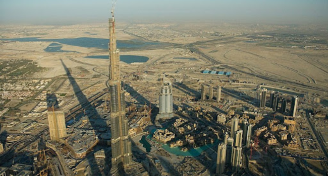 Dinner on Burj Khalifa