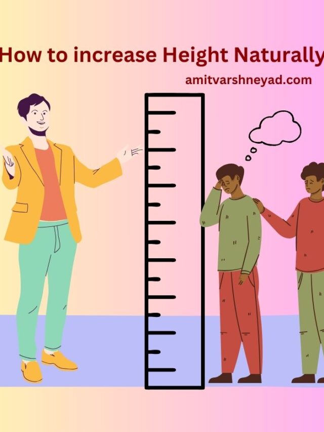 How To Increase Height Naturally Amit Varshney Ad